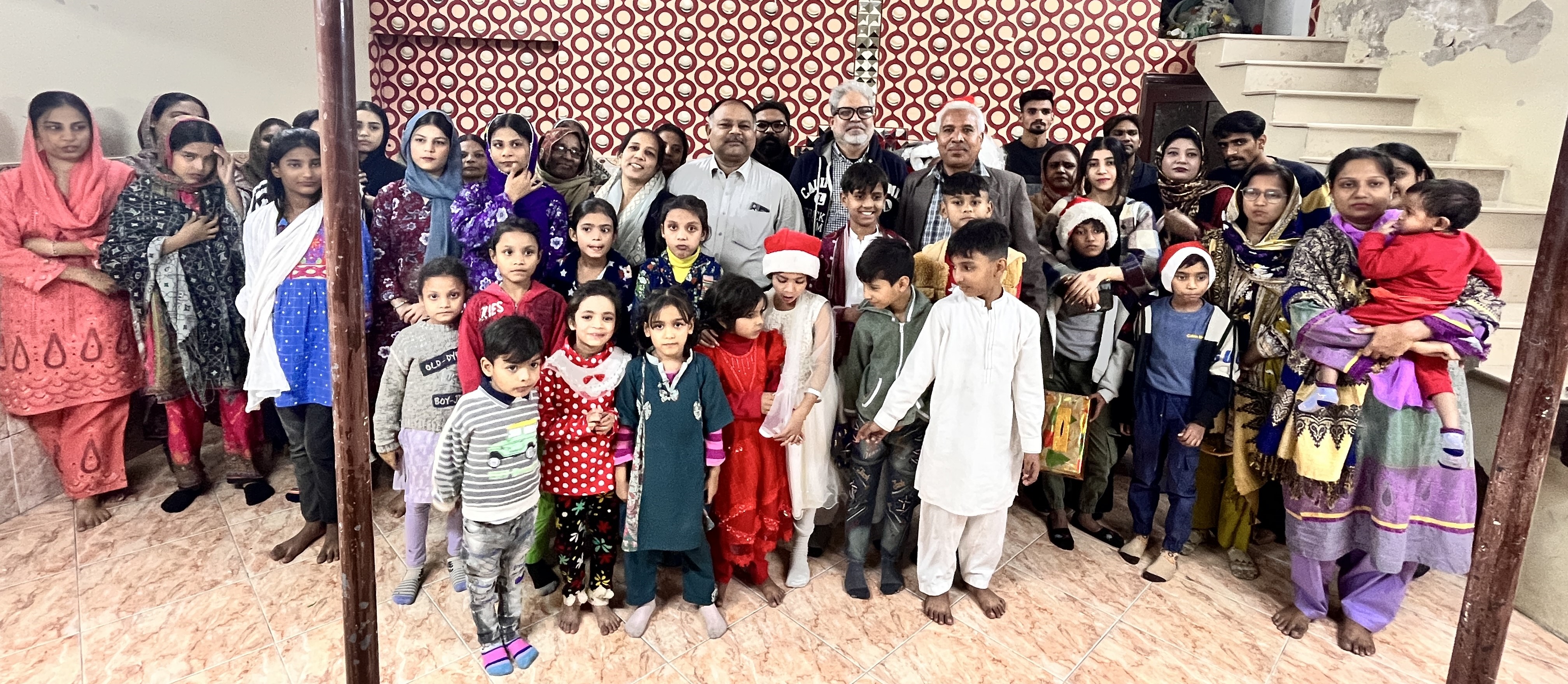 Community event with children
